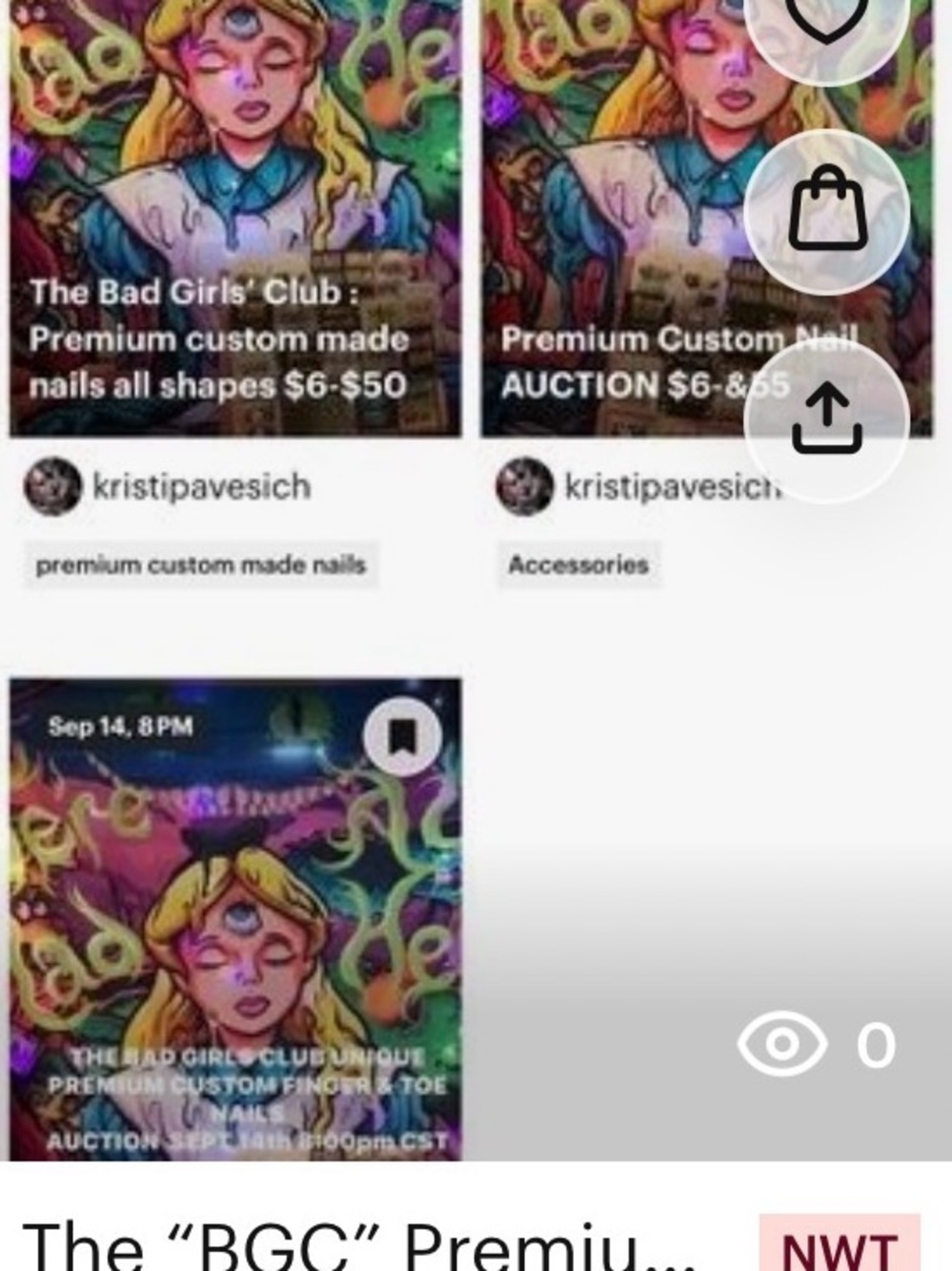 this week come everone,for you won’t be disappointed w/ my PREMUIM Custom Nails
